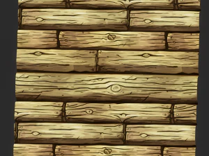 Stylized Wood Seamless Texture CG Textures