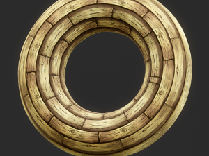 Stylized Wood Seamless Texture CG Textures
