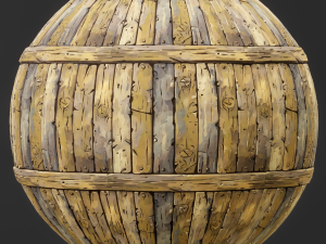 Stylized Wood Seamless Texture CG Textures