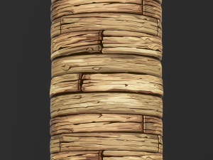 Stylized Wood Seamless Texture Texturas CG
