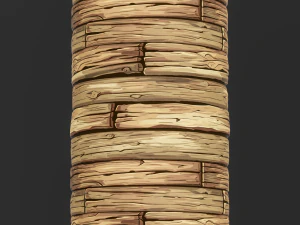 Stylized Wood Seamless Texture CG Textures