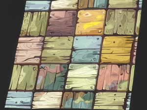 Stylized Wood Seamless Texture CG Textures