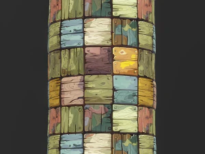 Stylized Wood Seamless Texture CG Textures