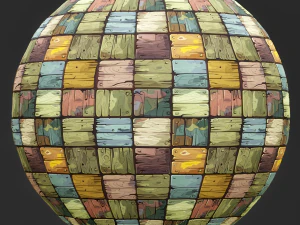 Stylized Wood Seamless Texture CG Textures