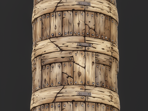 Stylized Wood Seamless Texture CG Textures