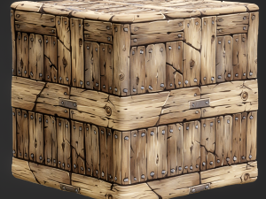 Stylized Wood Seamless Texture CG Textures