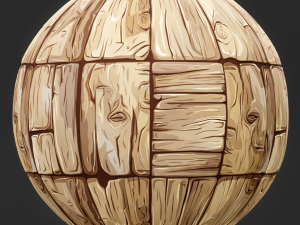 Stylized Wood Seamless Texture CG Textures