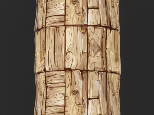 Stylized Wood Seamless Texture CG Textures
