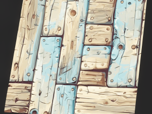 Stylized Wood Seamless Texture CG Textures