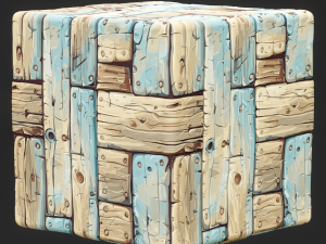 Stylized Wood Seamless Texture CG Textures