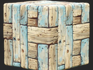 Stylized Wood Seamless Texture CG Textures
