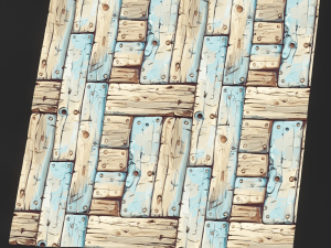 Stylized Wood Seamless Texture CG Textures