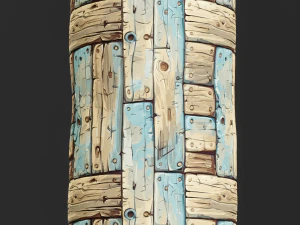 Stylized Wood Seamless Texture CG Textures