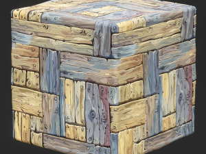 Stylized Wood Seamless Texture CG Текстуры