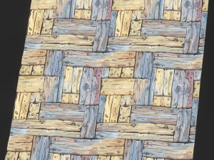 Stylized Wood Seamless Texture CG Текстуры
