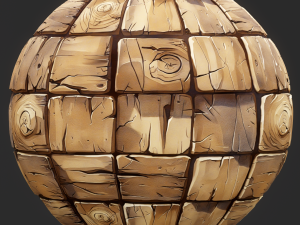 Stylized Wood Seamless Texture Texturas CG
