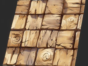 Stylized Wood Seamless Texture CG Textures