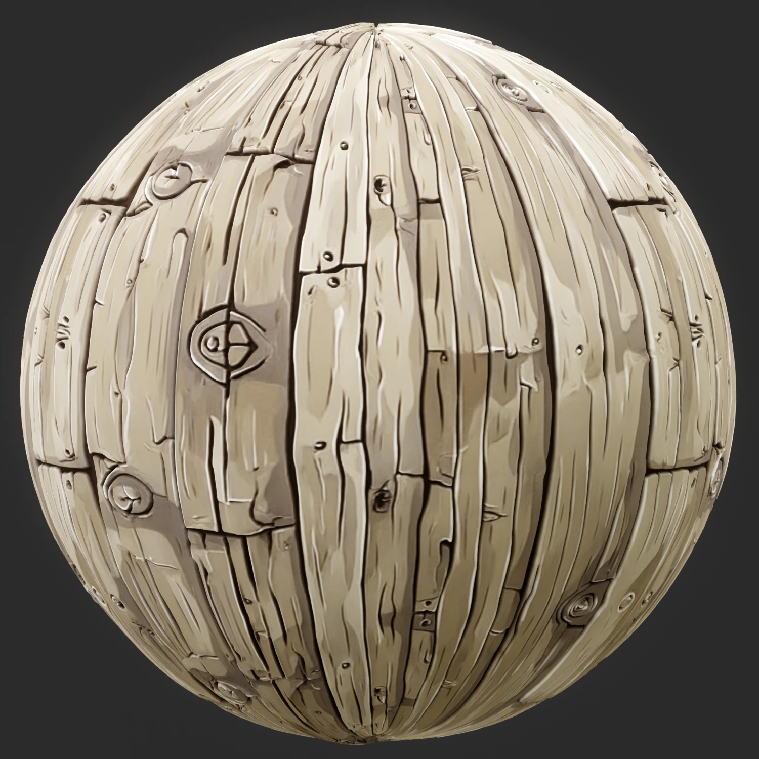 Stylized Wood Seamless Texture CG Textures .c4d .max .obj .3ds .fbx .stl .blend 