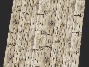 Stylized Wood Seamless Texture CG Textures