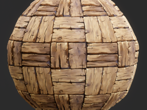 Stylized Wood Seamless Texture CG टेक्स्चर्स