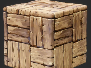 Stylized Wood Seamless Texture CG Textures