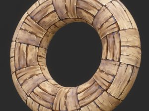 Stylized Wood Seamless Texture CG Текстури