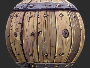Stylized Wood Seamless Texture CG Texturen