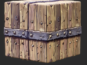 Stylized Wood Seamless Texture CG テクスチャ