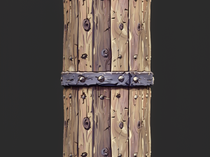 Stylized Wood Seamless Texture CG テクスチャ