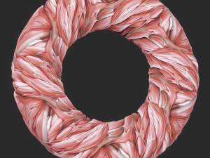 Anatomy Seamless Texture CG テクスチャ