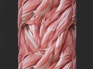 Anatomy Seamless Texture CG テクスチャ