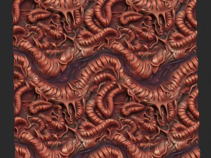 Horror Seamless Texture CG Textures