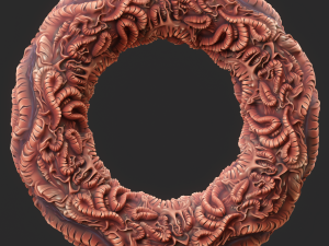 Horror Seamless Texture CG テクスチャ