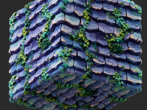 Stylized Roof Seamless Texture CG Textures