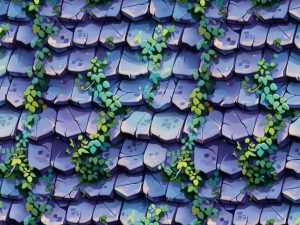 Stylized Roof Seamless Texture CG Textures