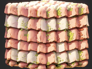 Stylized Roof Seamless Texture CG Textures