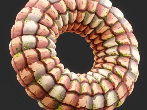 Stylized Roof Seamless Texture CG Textures