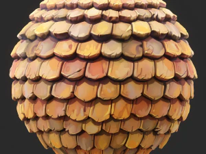 Stylized Roof Seamless Texture CG Textures