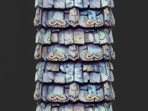 Stylized Roof Seamless Texture CG टेक्स्चर्स