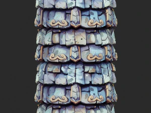 Stylized Roof Seamless Texture CG Textures
