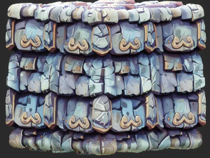 Stylized Roof Seamless Texture CG Textures