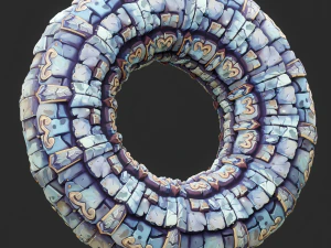 Stylized Roof Seamless Texture CG Textures