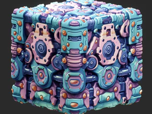 Sci-FI naadloze textuur CG Texturen