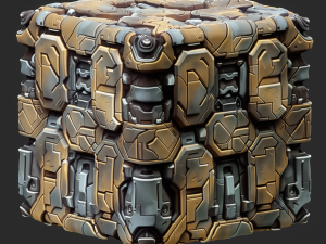 Sci-FI Seamless Texture CG Tekstury