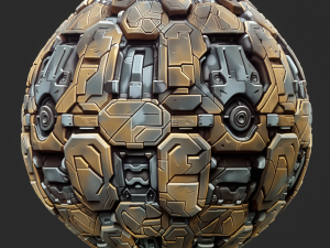 Sci-FI Seamless Texture CG Tekstury