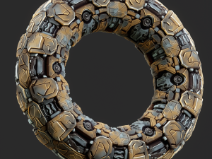 Sci-FI Seamless Texture CG Tekstury