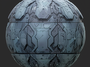 Sci-FI Seamless Texture Texturas CG