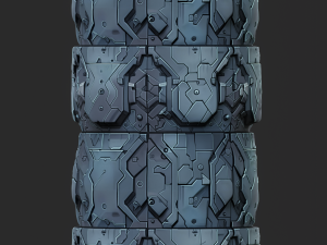 Sci-FI Seamless Texture CG Textures