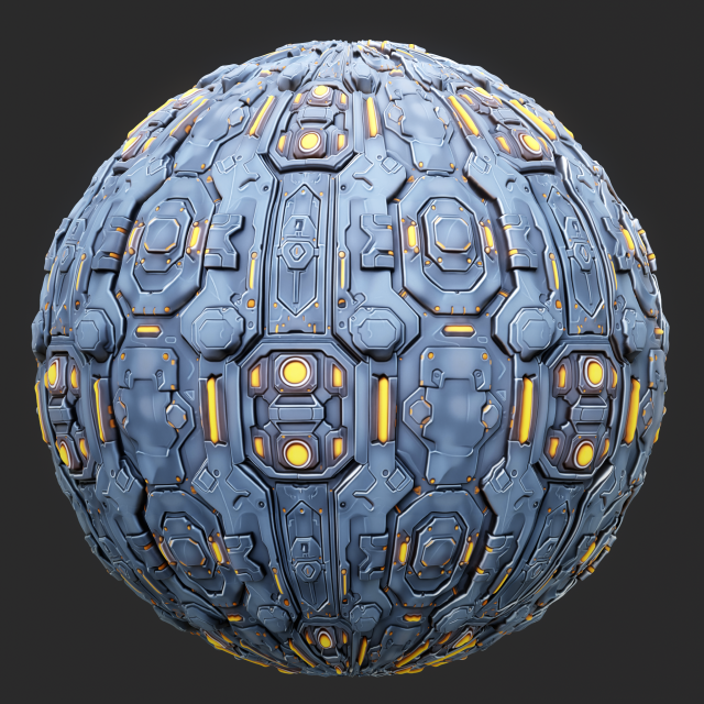 Sci-FI Seamless Texture CG Текстуры .c4d .max .obj .3ds .fbx .stl .blend 