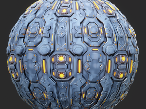 Sci-FI Seamless Texture CG テクスチャ